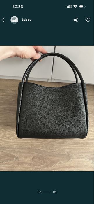 Сумка кожа нова чорна