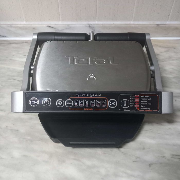 Tefal OptiGrill+ Initial - Grelhador Inteligente Como Novo