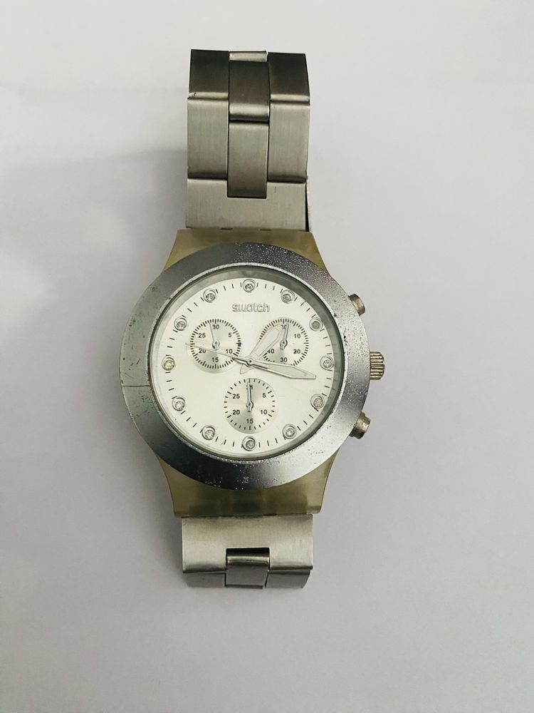 Swatch irony Diaphane prateado