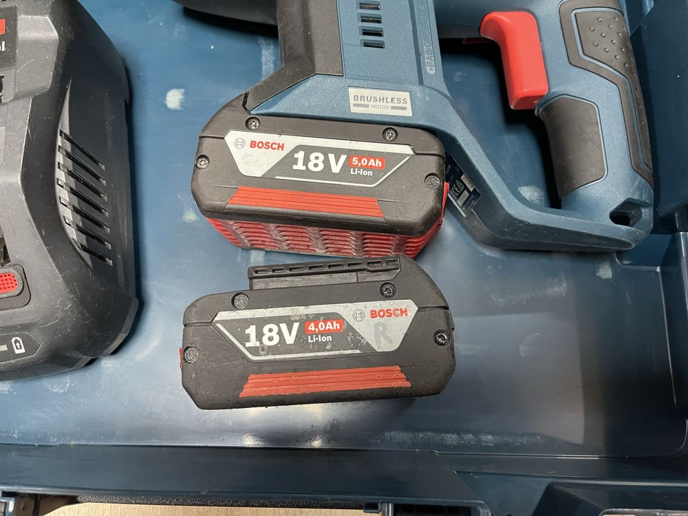 Bosch GBH 18V-21 / безщітковий перфоратор Бош 18V, комплект