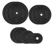 OBCIĄŻENIE ŻELIWNE 80 kg ZESTAW 12 talerzy 28,5mm WRO