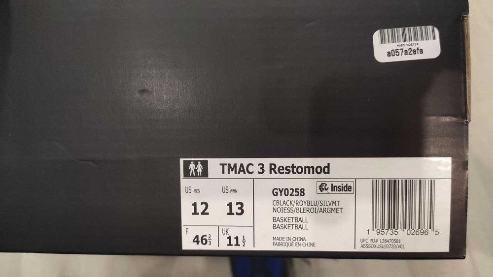 Adidas T-Mac 3 Restomod баскетбольні кросівки