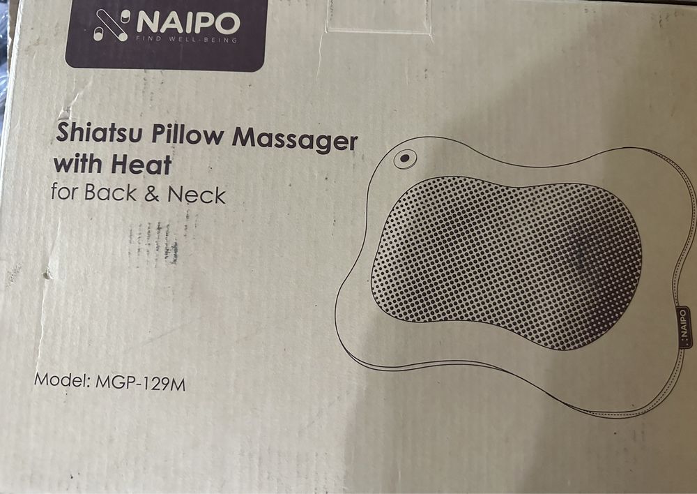 Poduszka masująca Naipo do masażu shiatsu