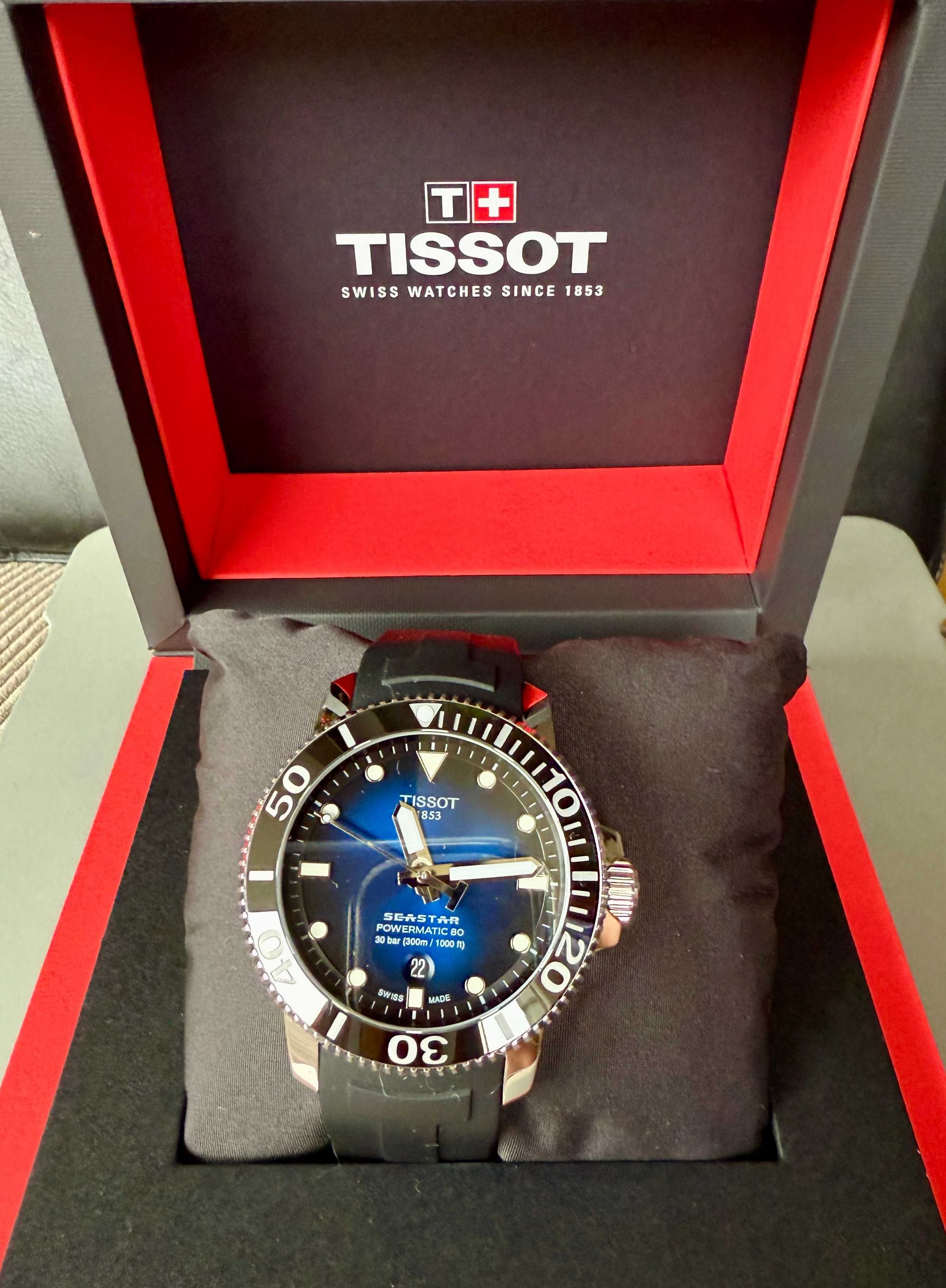 Tissot Seastar 1000 Powermatic 80 (11.2024) - Jak nowy!