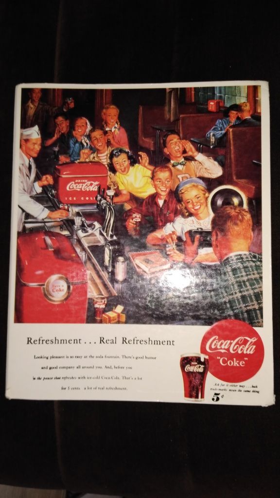 Coca Cola unikalny  notatnik z 1993r.