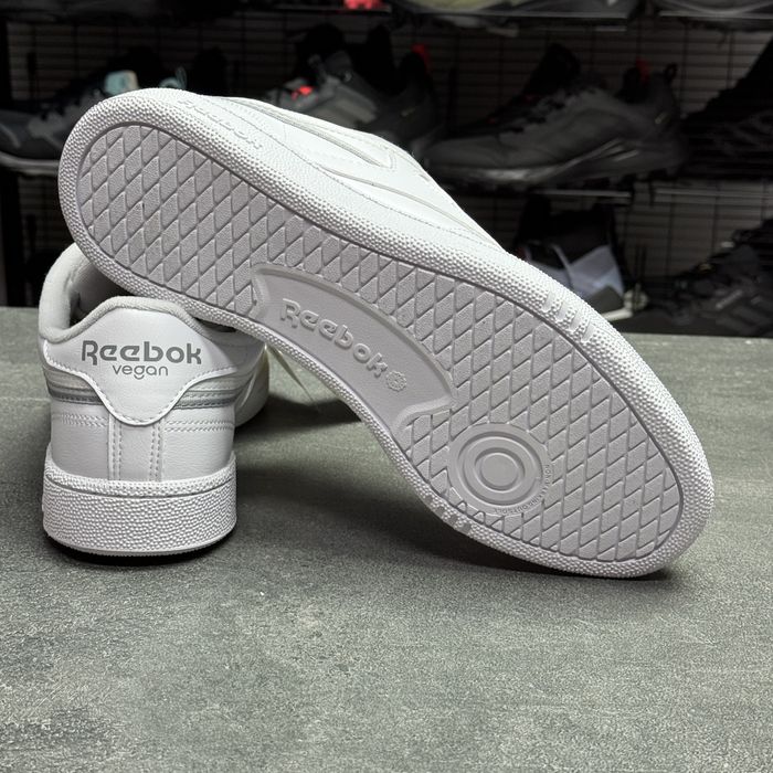 Білі кросівки Reebok Club C 85 Vegan GZ0915 ОРИГІНАО 100% 42 р