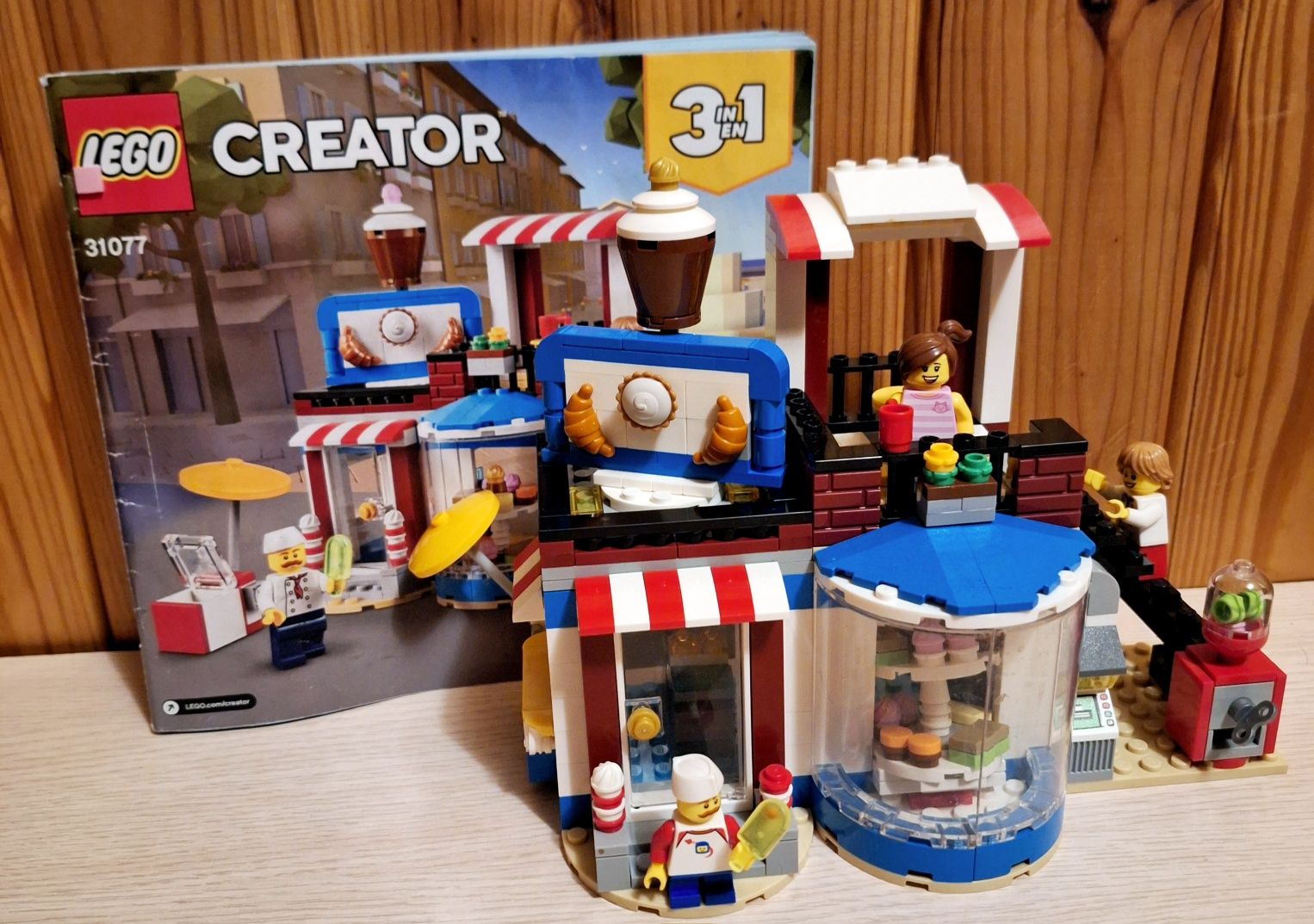 Лего Lego Creator 31077, Lеgo Technic 42166, +0,6 кг