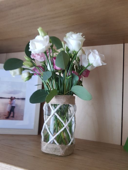 Słoiczki ozdobne jako flakon lub świecznik