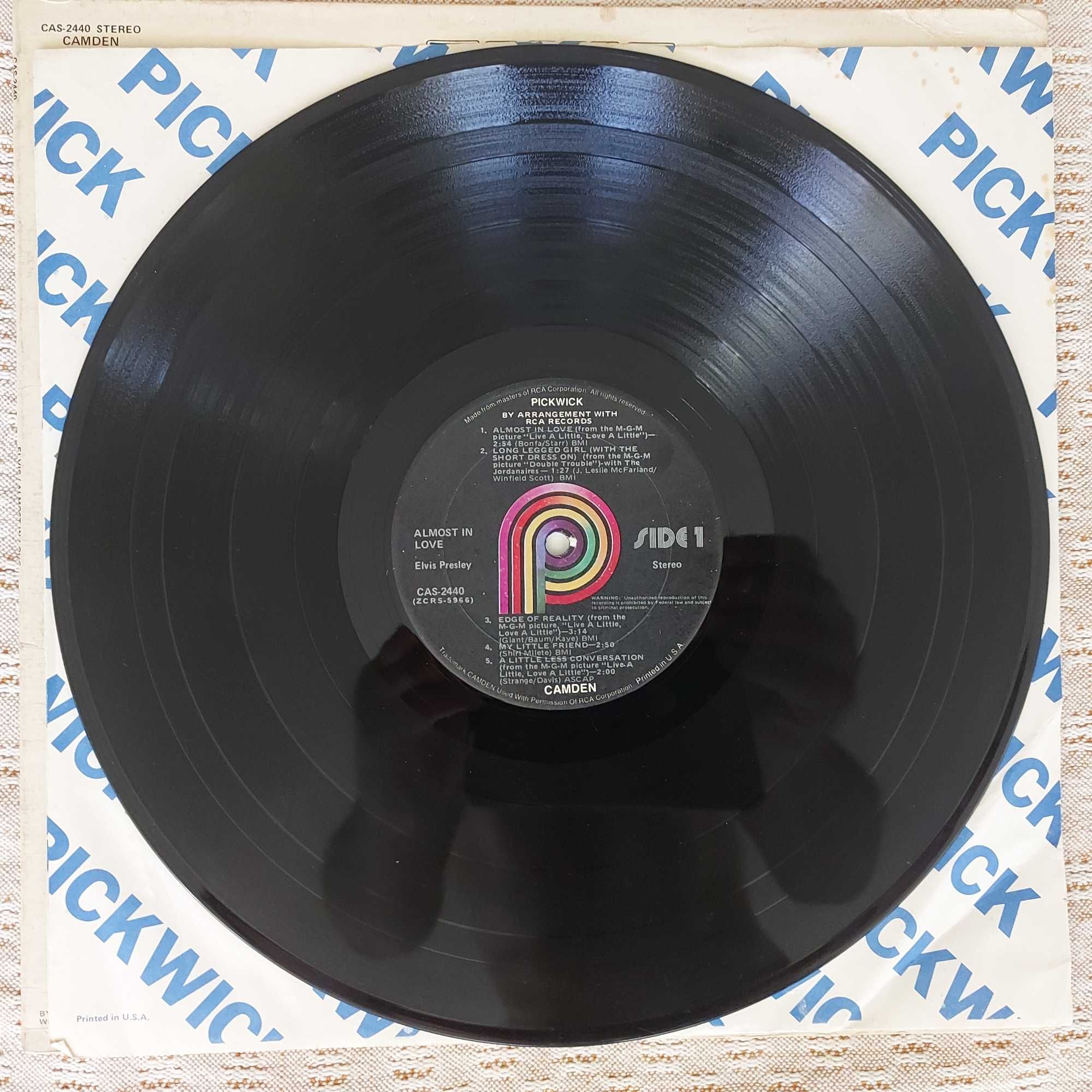 Elvis Presley Almost In Love  1975  US (VG-/G+)