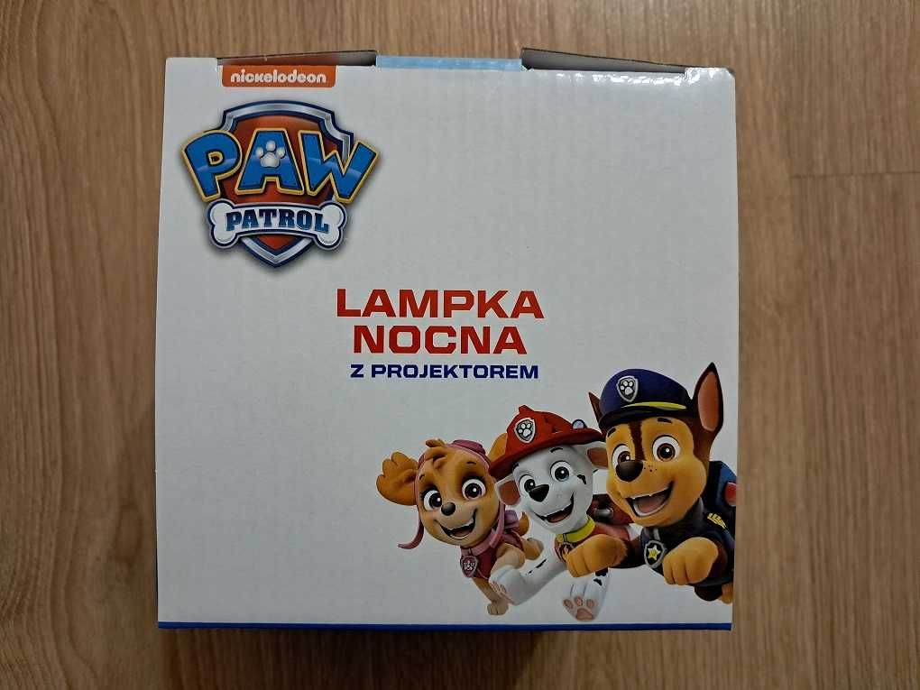 Lampka nocna z projektorem PSI PATROL nowa