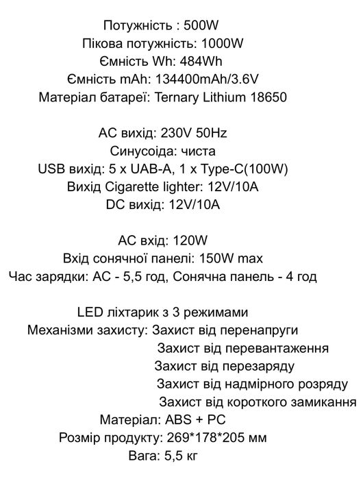Зарядная станция портативная Choetech