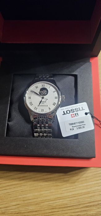 Tissot LE Locle open heart automatic jak nowy