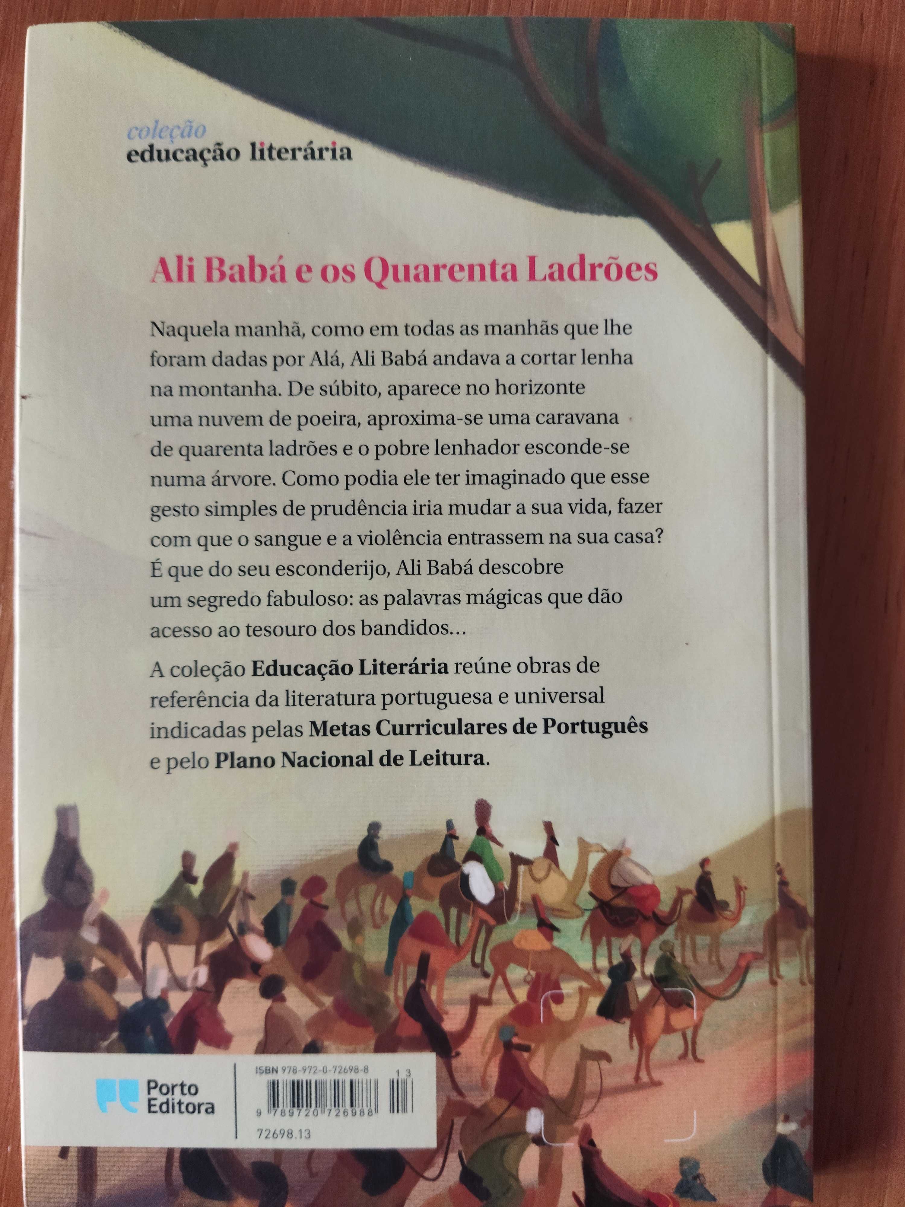 Livro Ali Babá e os Quarenta Ladrões