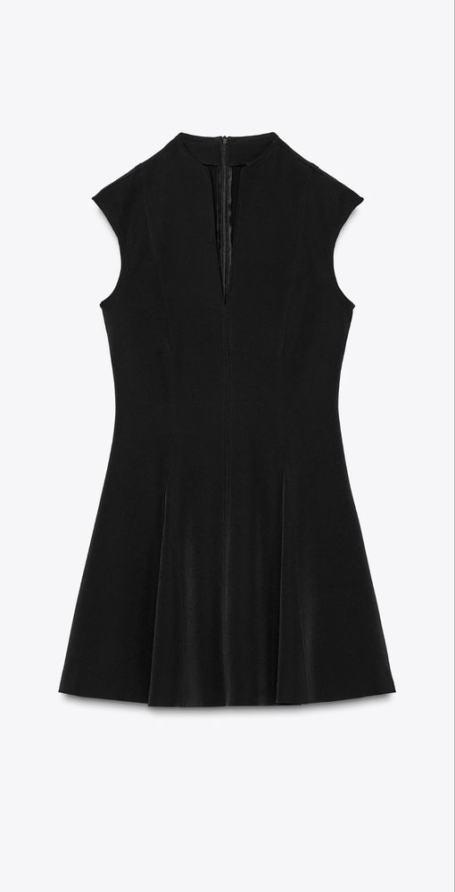 Міні-сукня чорна zara