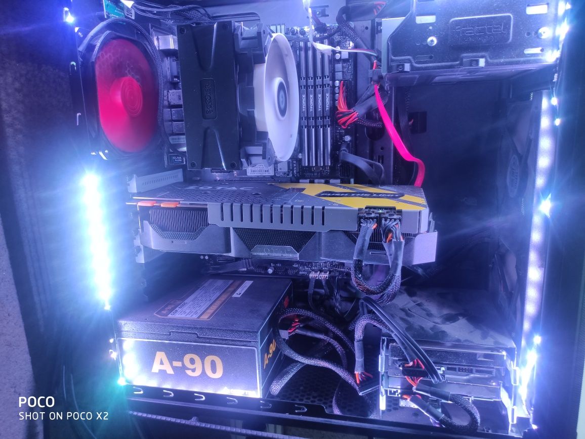 Ігровий комп'ютер AMD Ryzen 7-5700x GTX 1070-8gb ssd 512gb