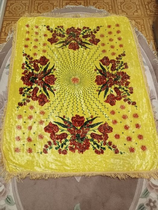 Велюр бахрома скатерть СССР 140/200