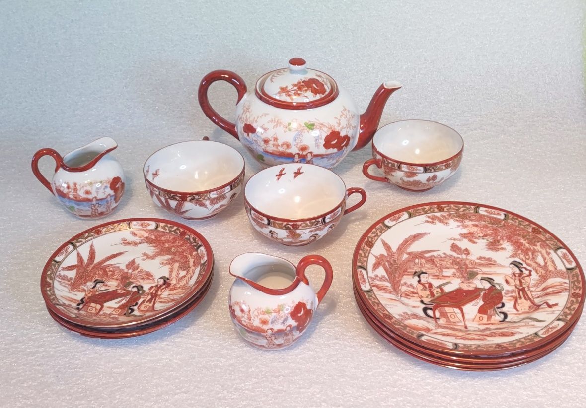 Oryginalna japońska porcelana zestaw