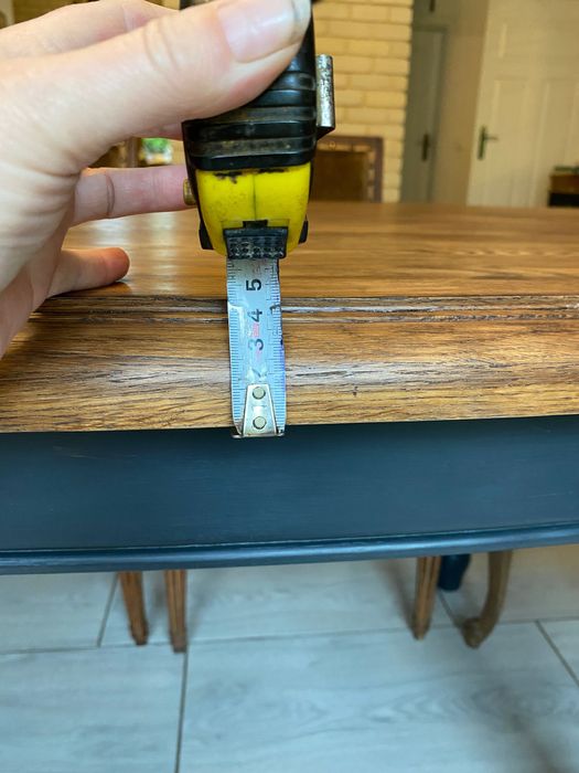 Stół dębowy  prowansalski farmhouse nierozkładalny