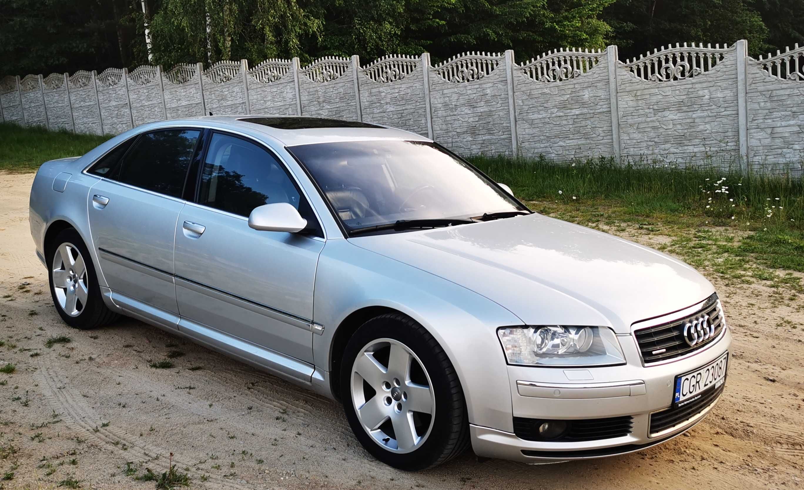 Audi A8 D3  04r 154 tys.euro4  pot. 3.0 tdi ASB Kivi Racing Factory