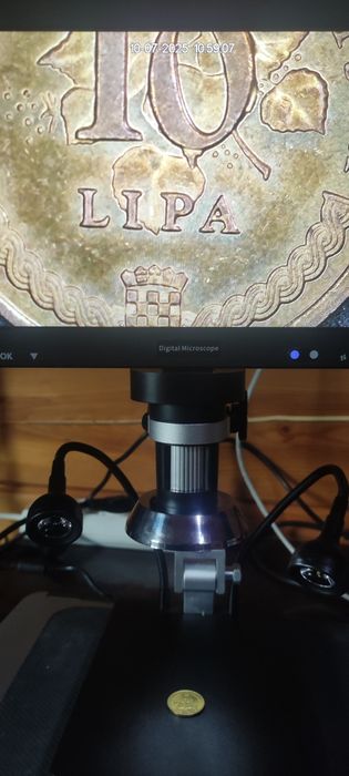 Цифровий мікроскоп Rievbcau DM12 10.1" , Новий