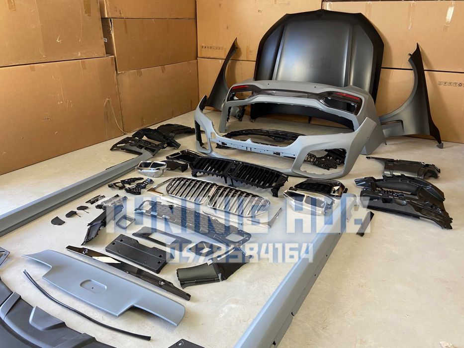 Комплект рестайлинга bmw g11 g12 обвес M Paket бмв г11 + Оптика