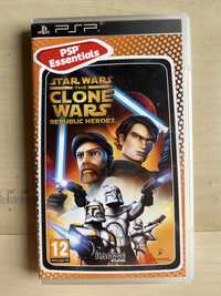 Gra Star Wars The Clone Wars Republic Heores Gwiezdne Wojny PSP