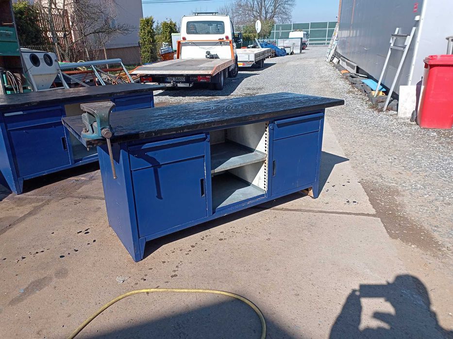 stół warsztatowy ,stół roboczy ,ślusarski imadło