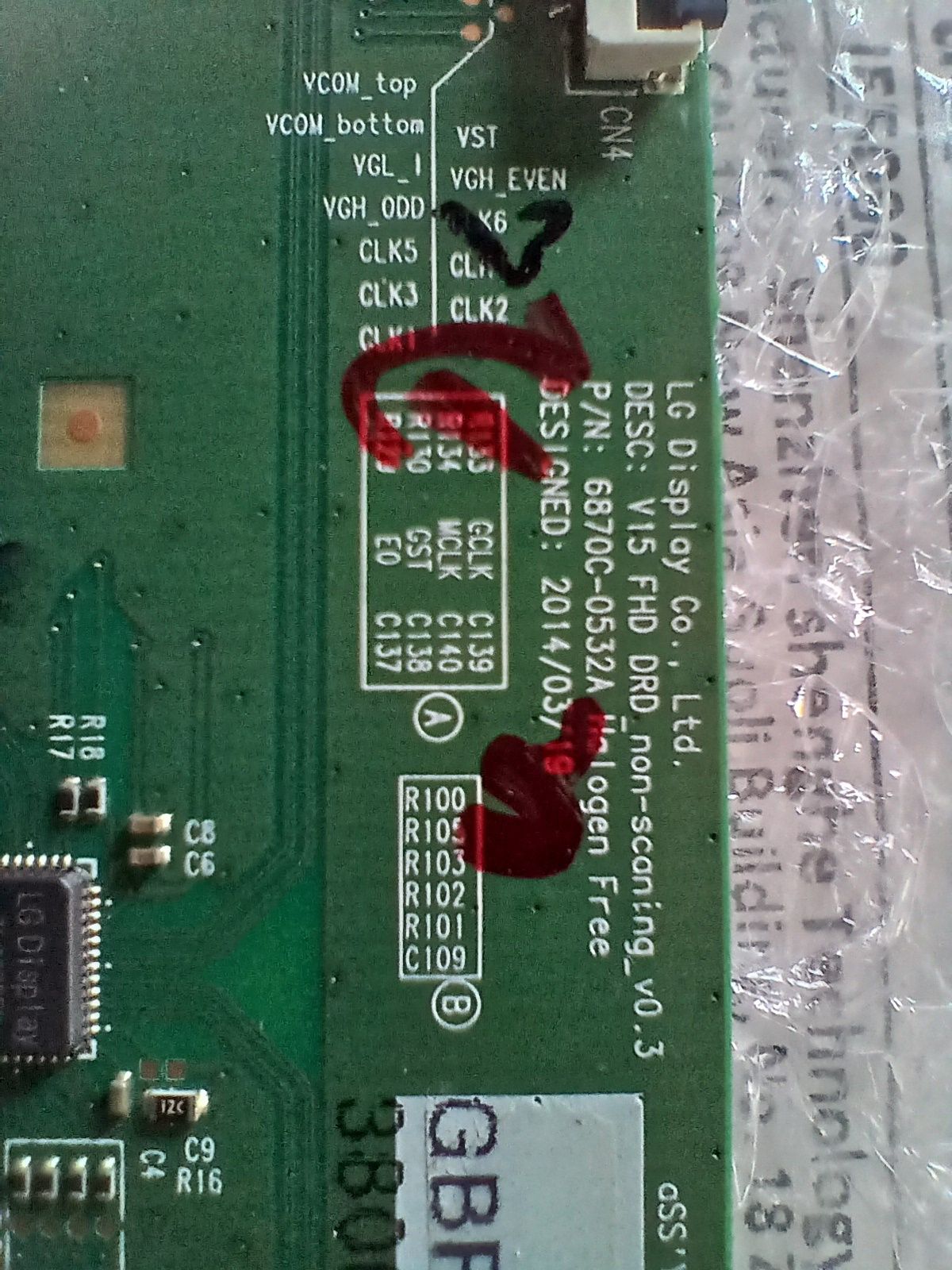 Lg t-con 43/49/55 polegadas