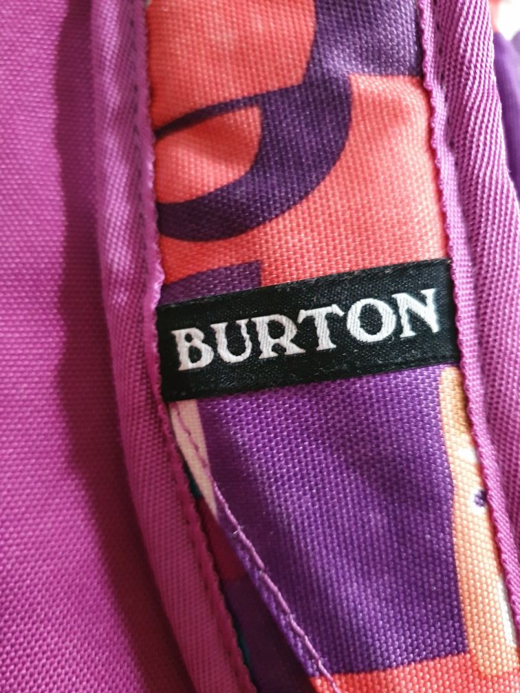 Рюкзак школьный детский розовый Burton для скейтборда