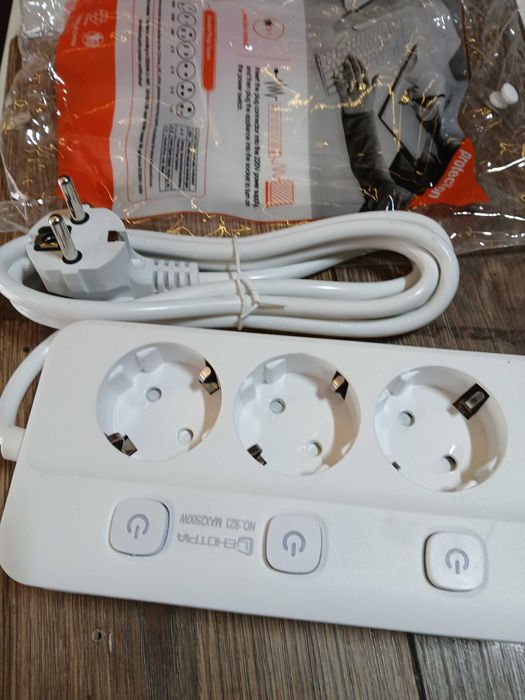 listwa zasilająca 3 gniazda