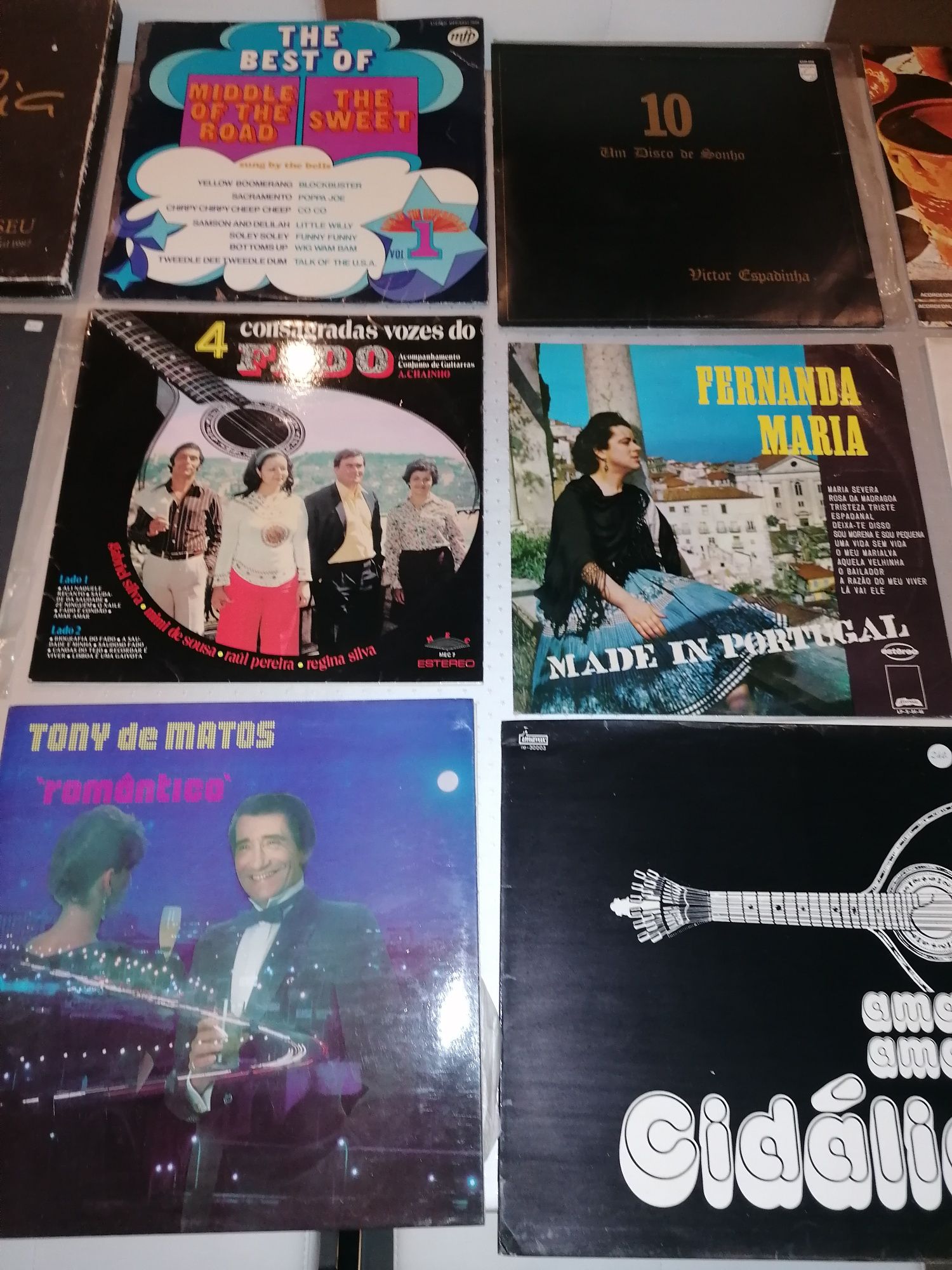 Vários discos vinil