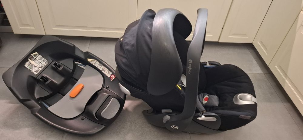 Fotelik nosidełko Cybex cloud Q plus baza isofix