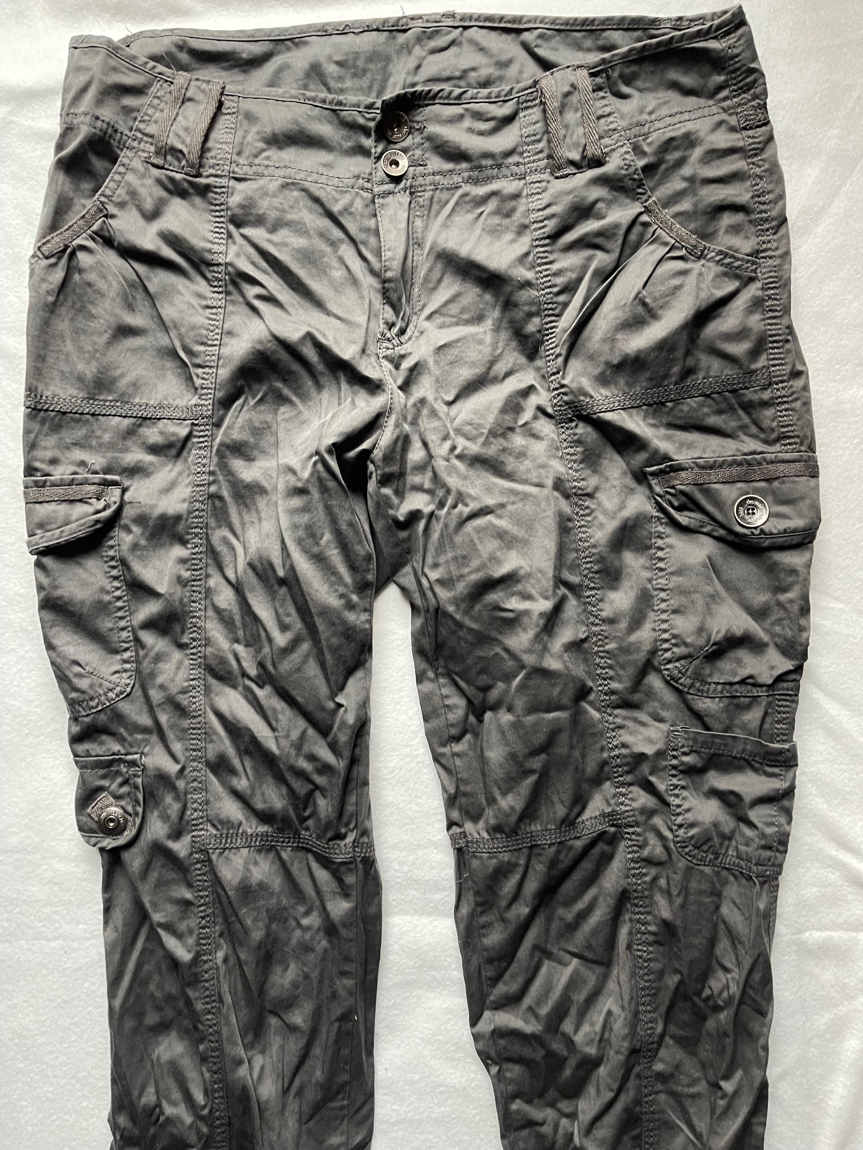 Grafitowe spodnie - 42
