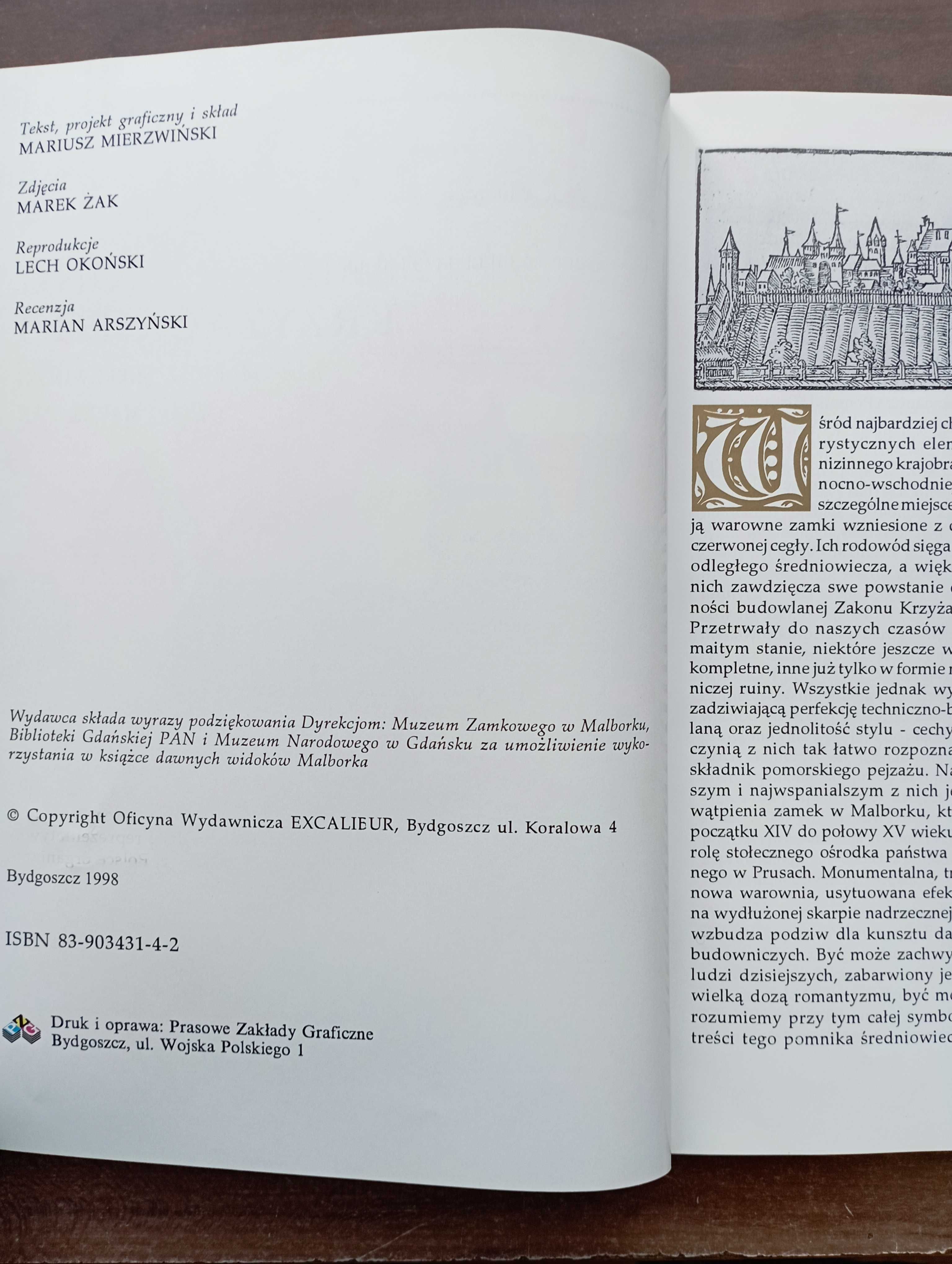 Malbork zamek Krzyżaków Mariusz Mierzwinski