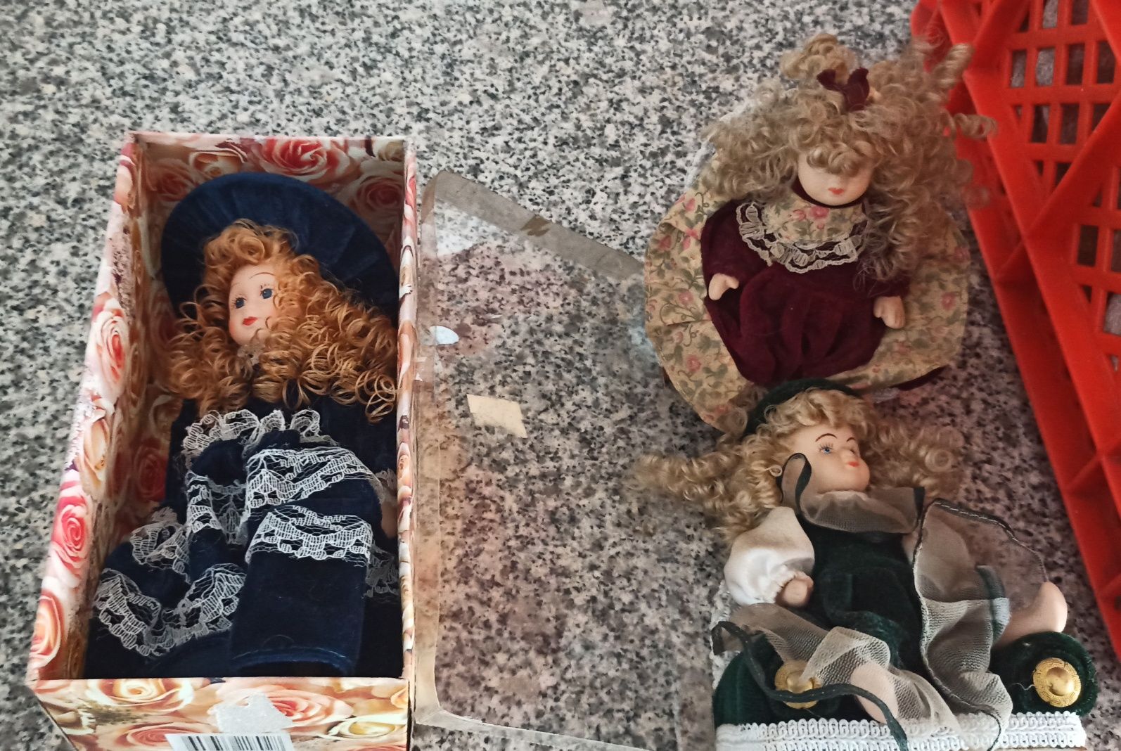 Bonecas porcelana antigas