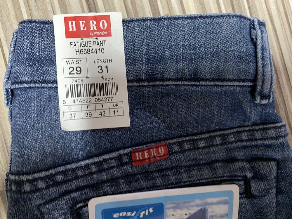 Spodnie damskie jeans 29/31 pas 79 cm komplet 2 sztuki Hero nowe