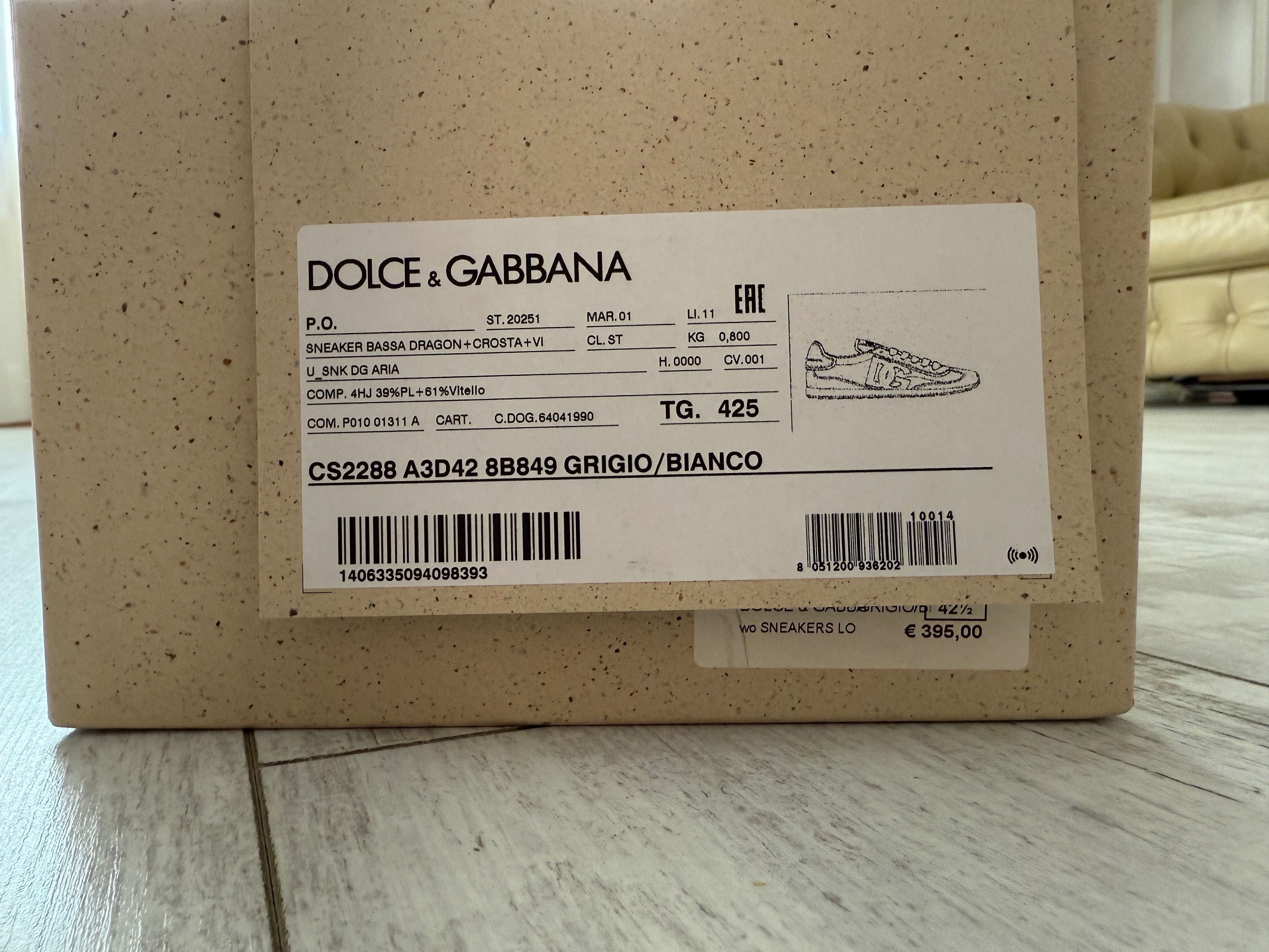 DOLCE&GABBANA  кросівки оригінал
