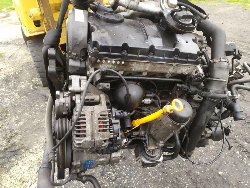 SILNIK KOMPLETNY AUY 1.9 TDI 115KM Z OSPRZĘTEM VW SHARAN 1 LIFT AUY