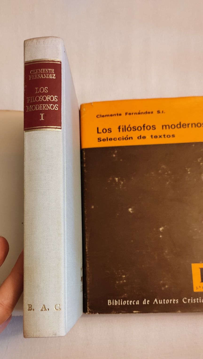 Los filósofos modernos - 2 volumes