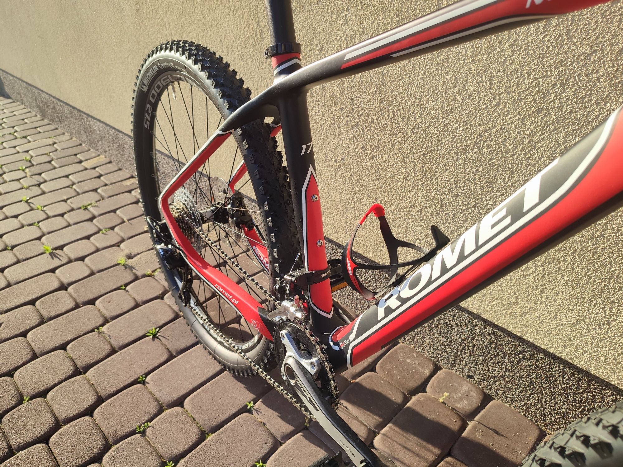 Nowy Rower Romet monsun karbonowy górski rock shox XT  SLX dt swiss