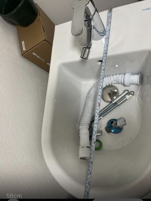Bidé com torneira Sanitana Novo