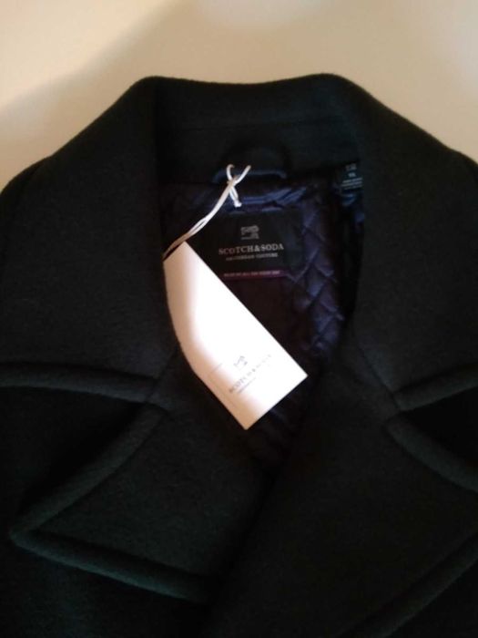 Бушлат темно-зеленого цвета Scotch & Soda Размер XL Новый с бирками