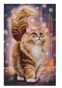 Мечтательный кот. Набор для вышивания бисером. ВДВ (Украина) (ТН-1342)