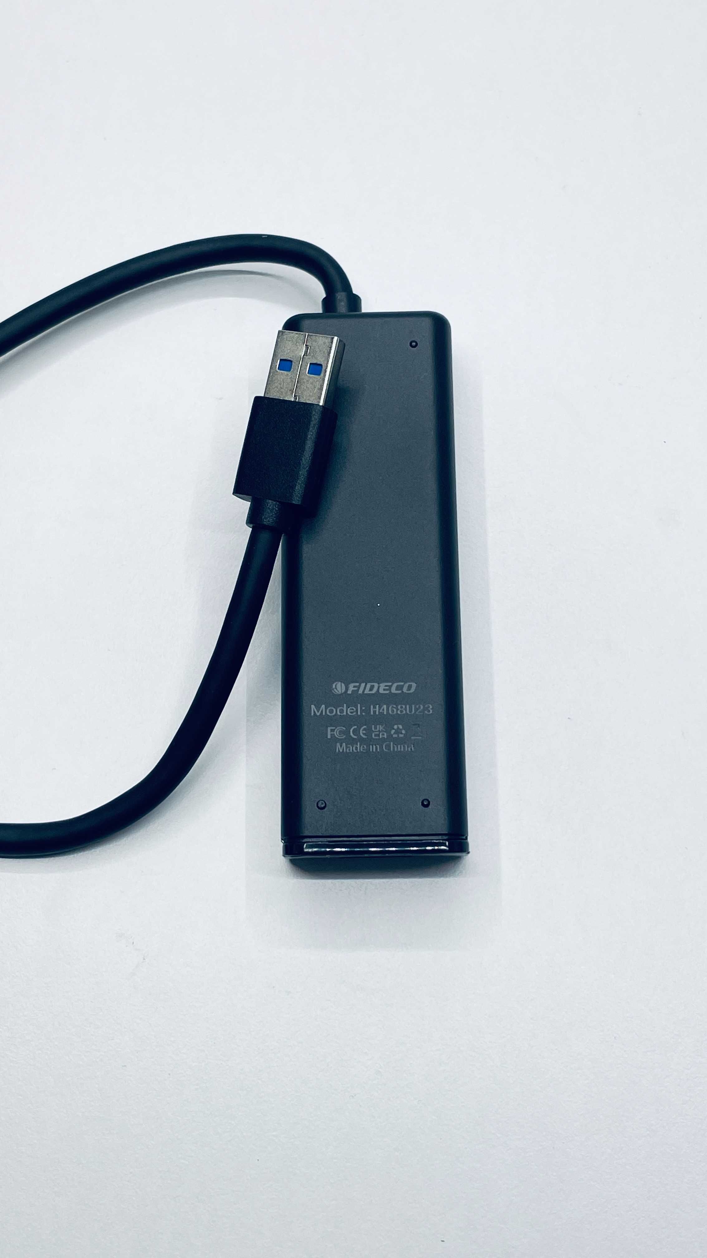 Hub USB Fideco 4 porty 1x usb 3.0 + 3x usb 2.0 + USB C do laptopa pc