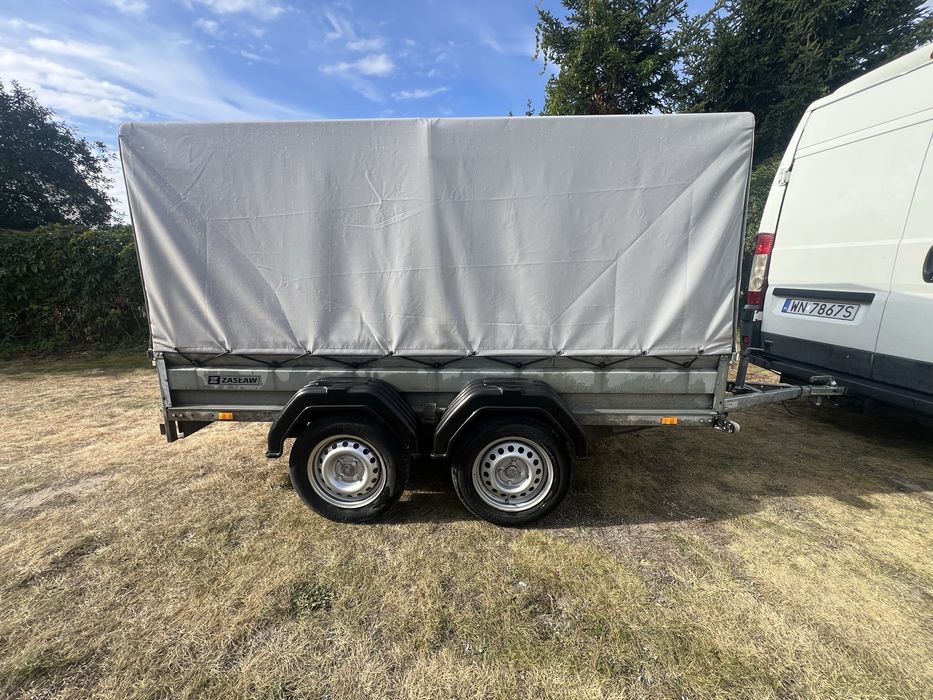 Przyczepka lekka kategoria B DMC 750 WYNAJEM 265x 125 cm