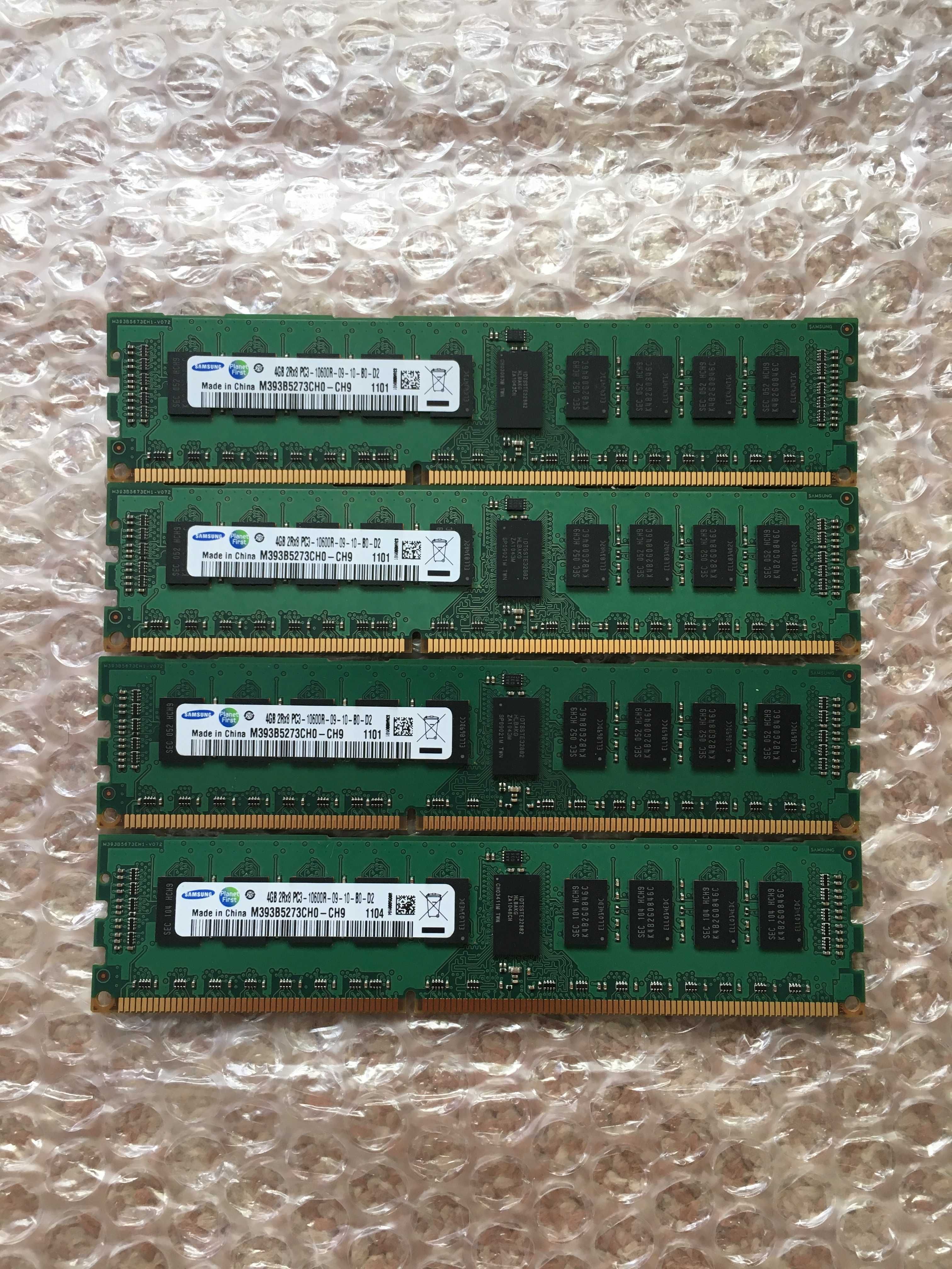 Память DDR3 2-8Гб 10600R для X58 X79 и серверов.