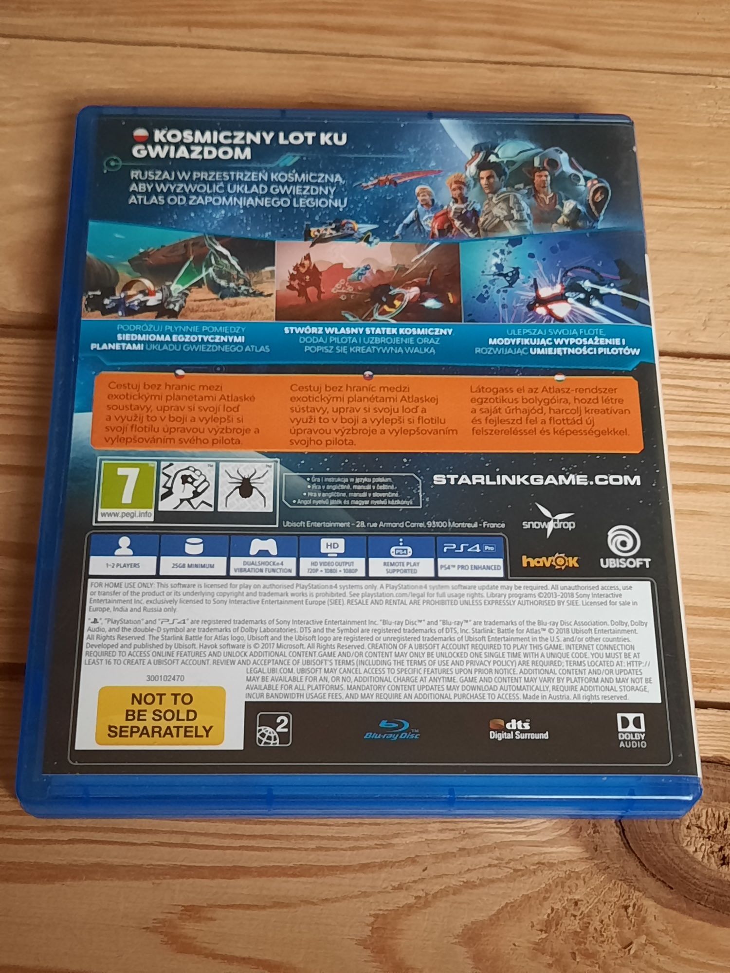 Gra na Playstation 4 Starlink wersja pl gratis statek kosmiczny