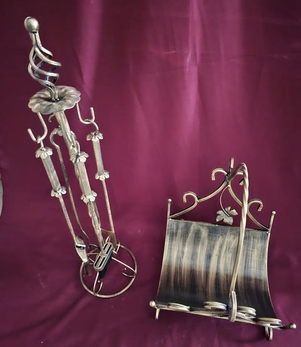 Набір для чищення каміну + Дровниця/ Набор для чистки Печі, буржуйки