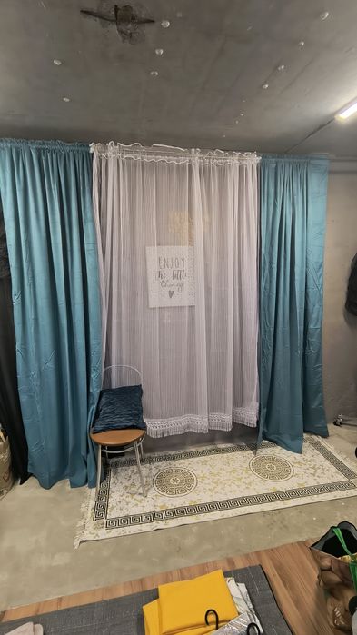 Zasłony nowe welurowe na taśmie marszczącej 145x250cm