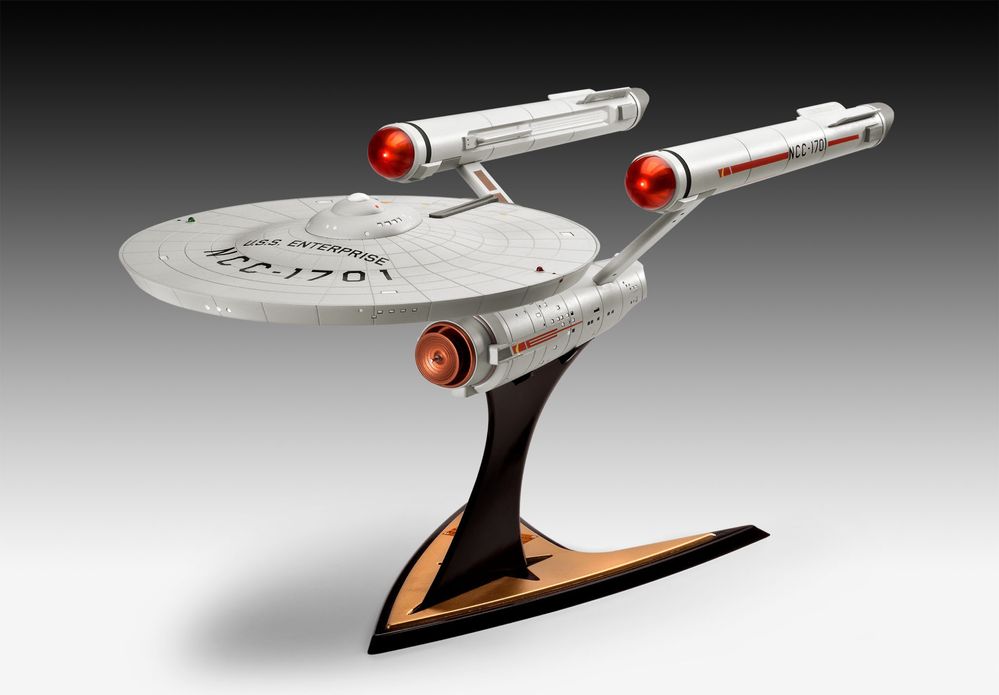 Model do sklejania STAR TREK 1/600 Revell 04991 U.S.S. ENTERPRISE